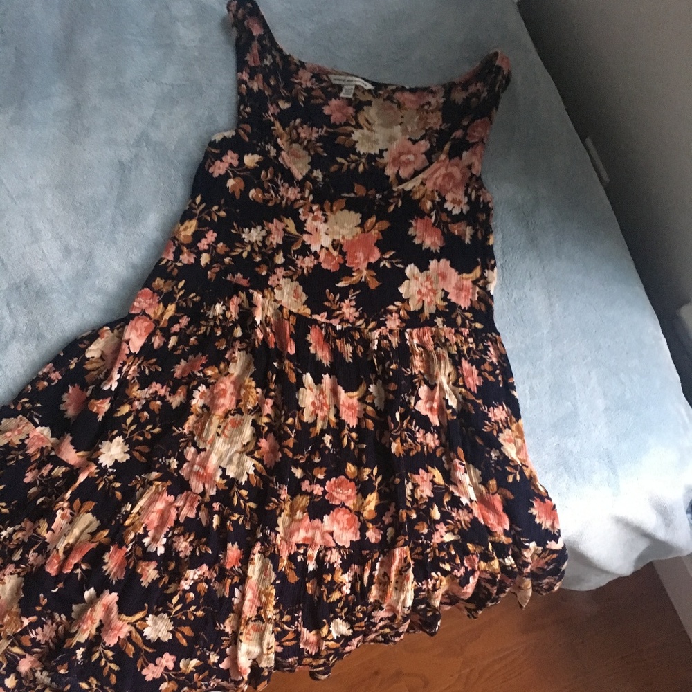 American Eagle Tiered Babydoll Dress